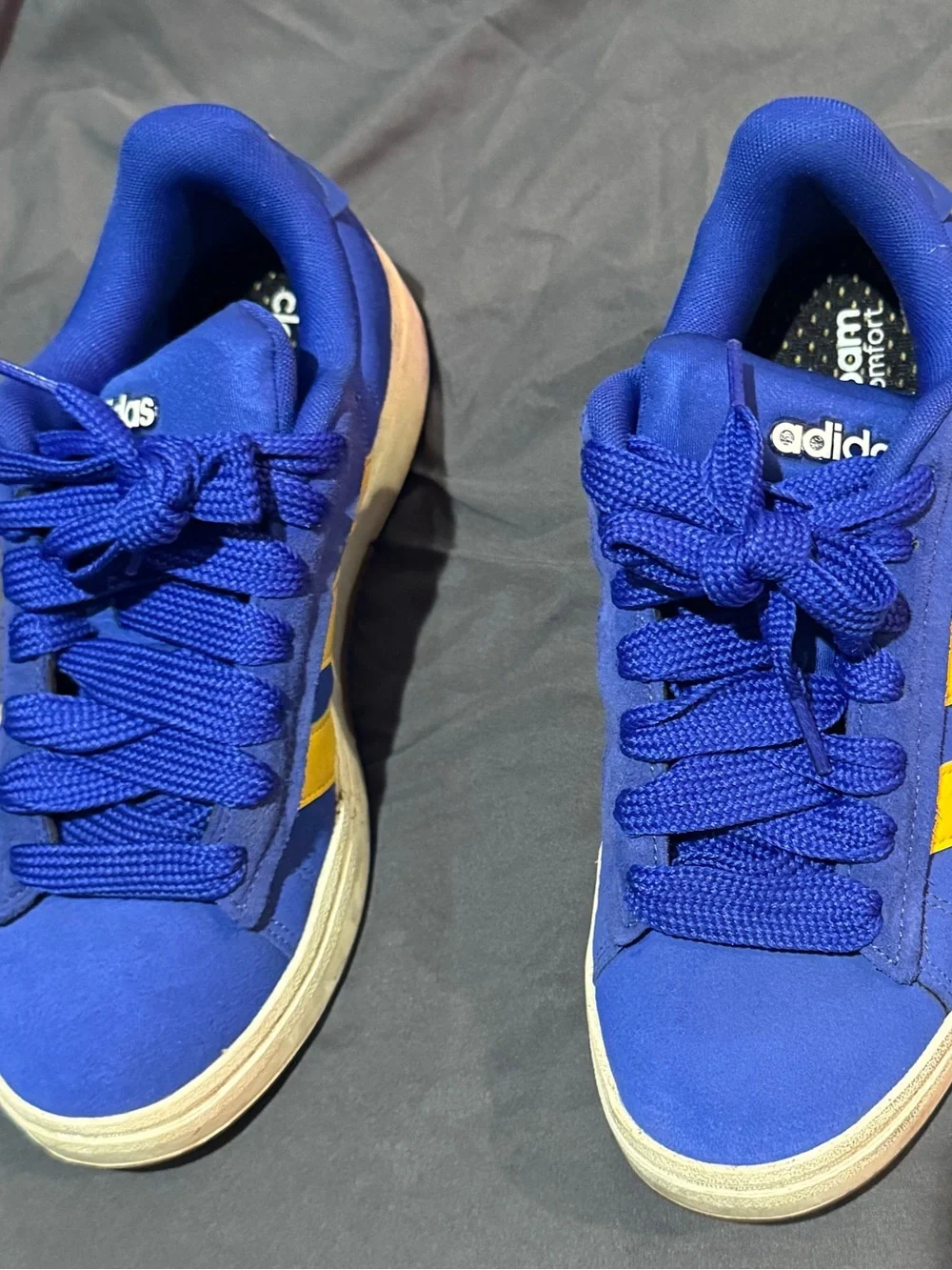 adidas Blue Suede Casual Sneakers